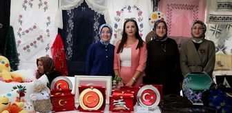 Van'da 100 Aile Destek Merkezinde hazırlanan ürünler sergilendi