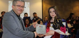 Zara'da üniversite öğrencileri mezuniyet sevinci yaşadı