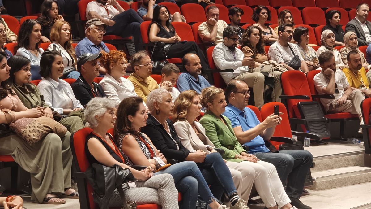 Safranbolu'da düzenlenen 27. Uluslararası Altın Safran Belgesel Film Festivali'nden bir görüntü.