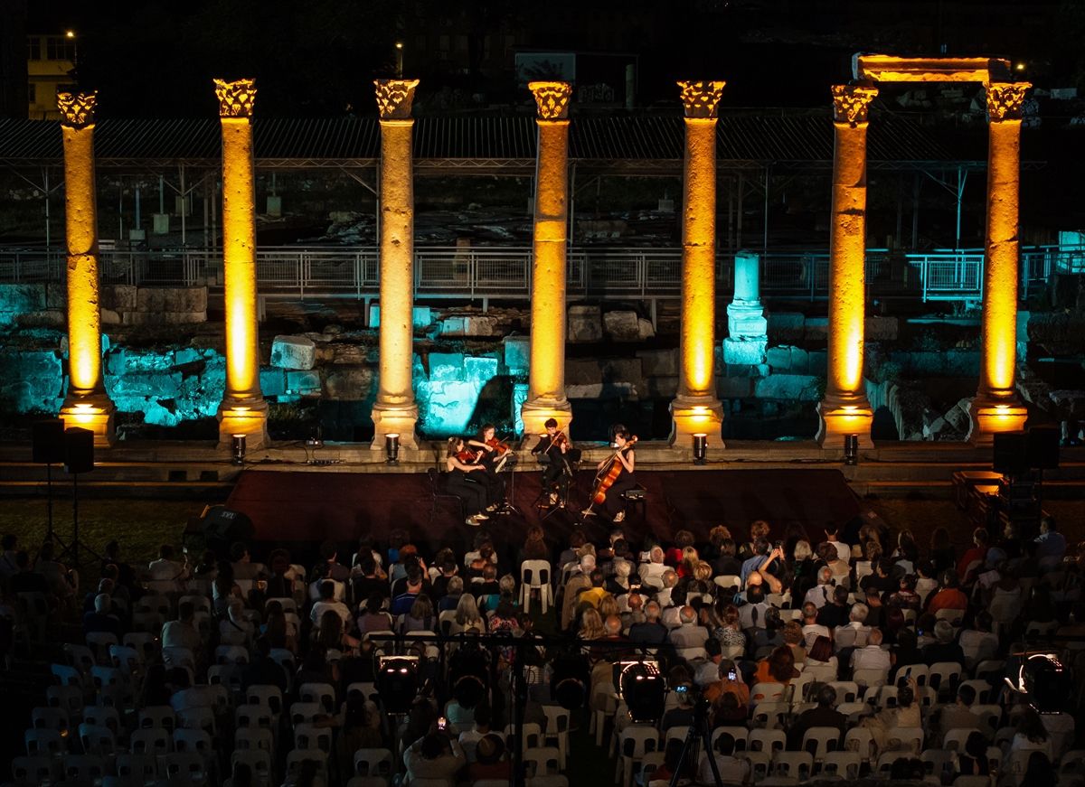 39. Uluslararası İzmir Festivali'nde Quatuor Magenta sahne aldı