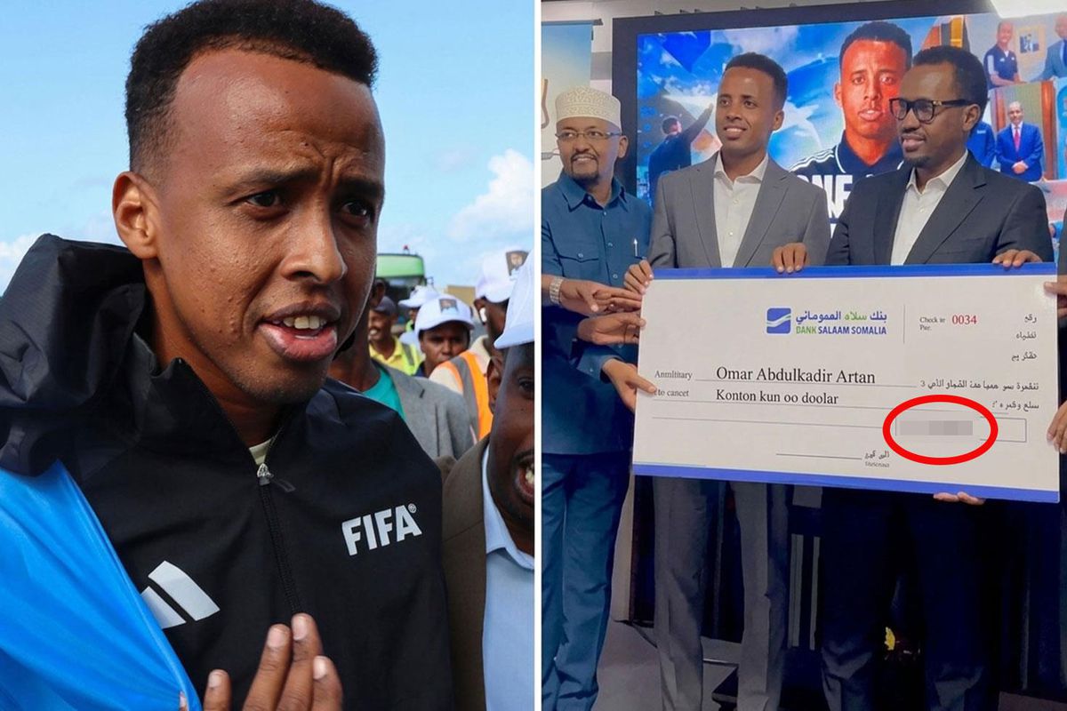 Somalili futbol hakemi Omar Artan