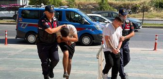 Alanya'da Alman uyruklu kişinin parasını gasbeden 4 şüpheli tutuklandı