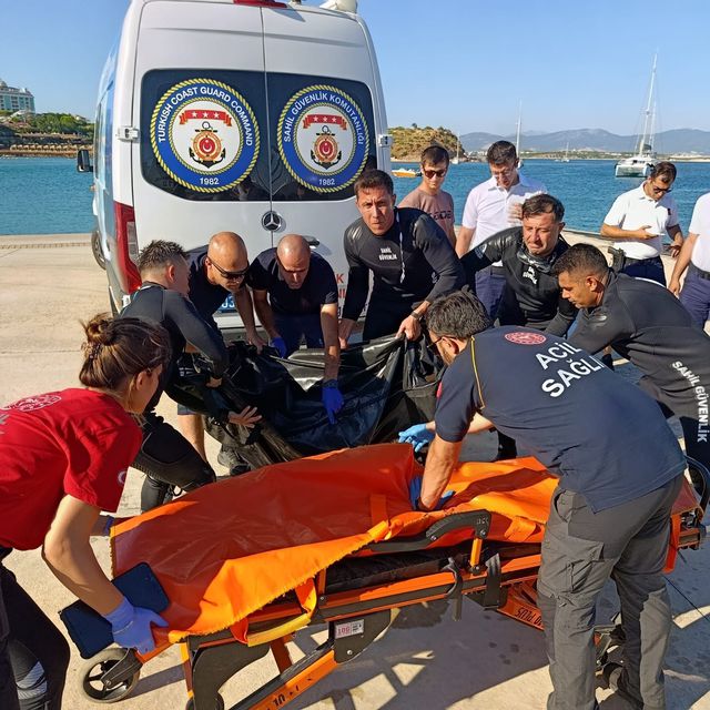 Search operation for the non-commissioned officer in the sea
