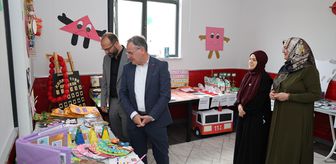Başkan Özdoğan, Kur'an kursunun yıl sonu sergisi ve ödül törenine katıldı