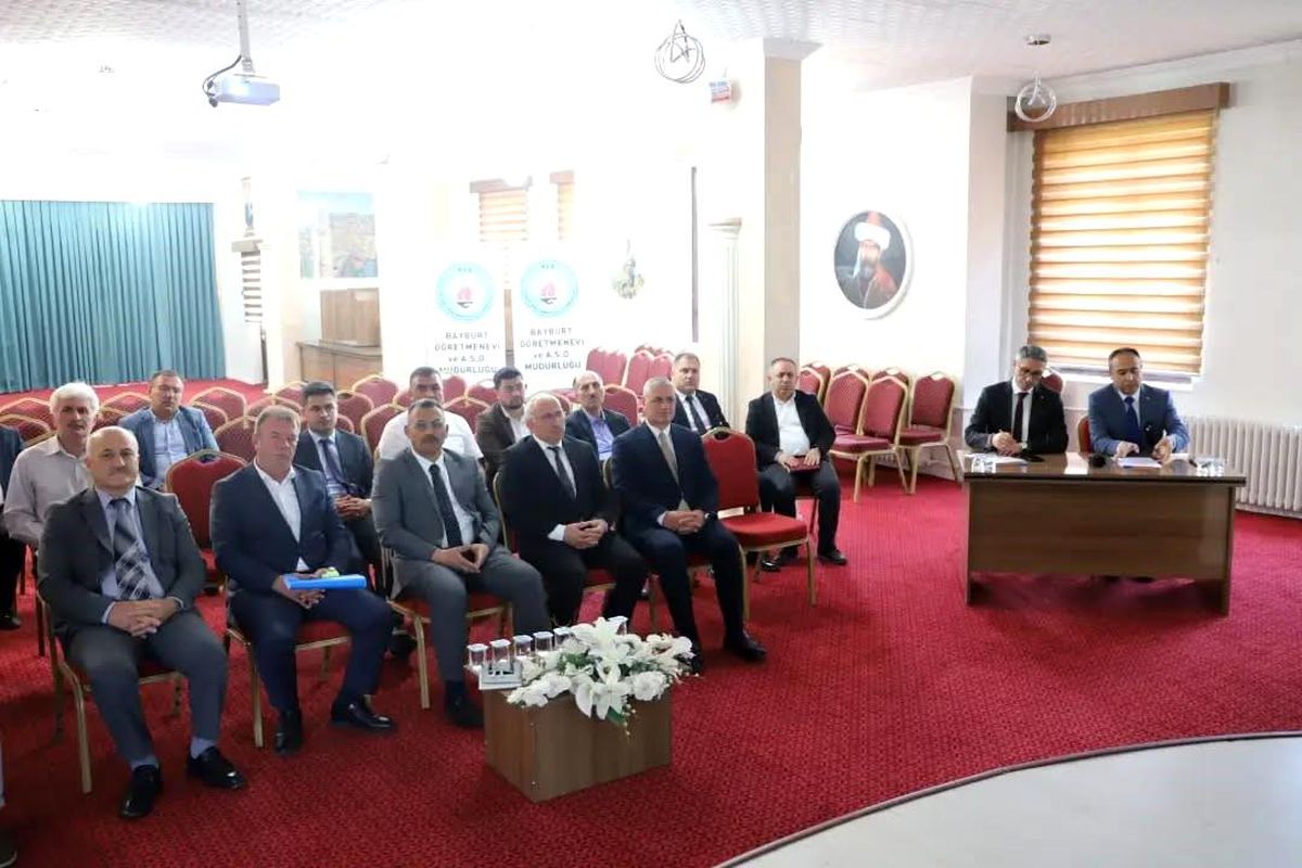 Bayburt'ta sınav güvenliği hazırlıkları değerlendirildi
