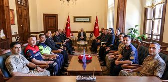 Bilecik Valisi Sözer, jandarma personelini ağırladı
