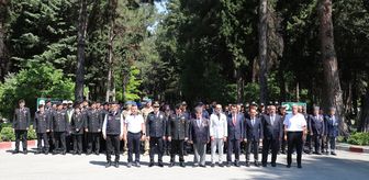 Burdur'da Jandarma'nın 187. Yılında Şehitlik Ziyareti