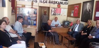 CHP Sivas İl Başkanı Coşkun, Ulaş ilçesini ziyaret etti