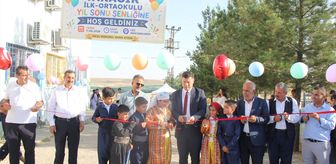 Cizre'de ilk ve ortaokul öğrencileri yıl sonu şenliğinde buluştu
