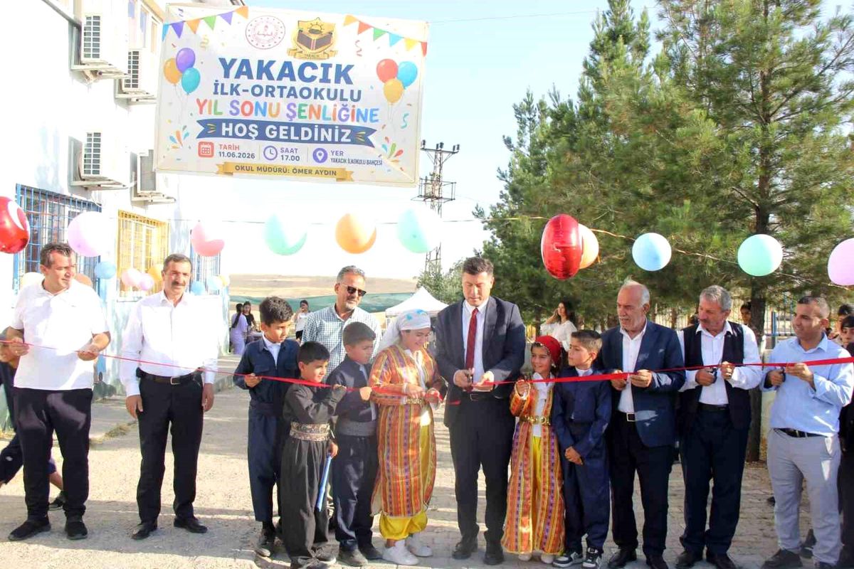 Cizre Yakacık İlk ve Ortaokulunda yıl sonu şenliği