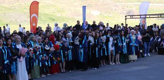 Hakkari Üniversitesi'nde mezuniyet töreni yapıldı