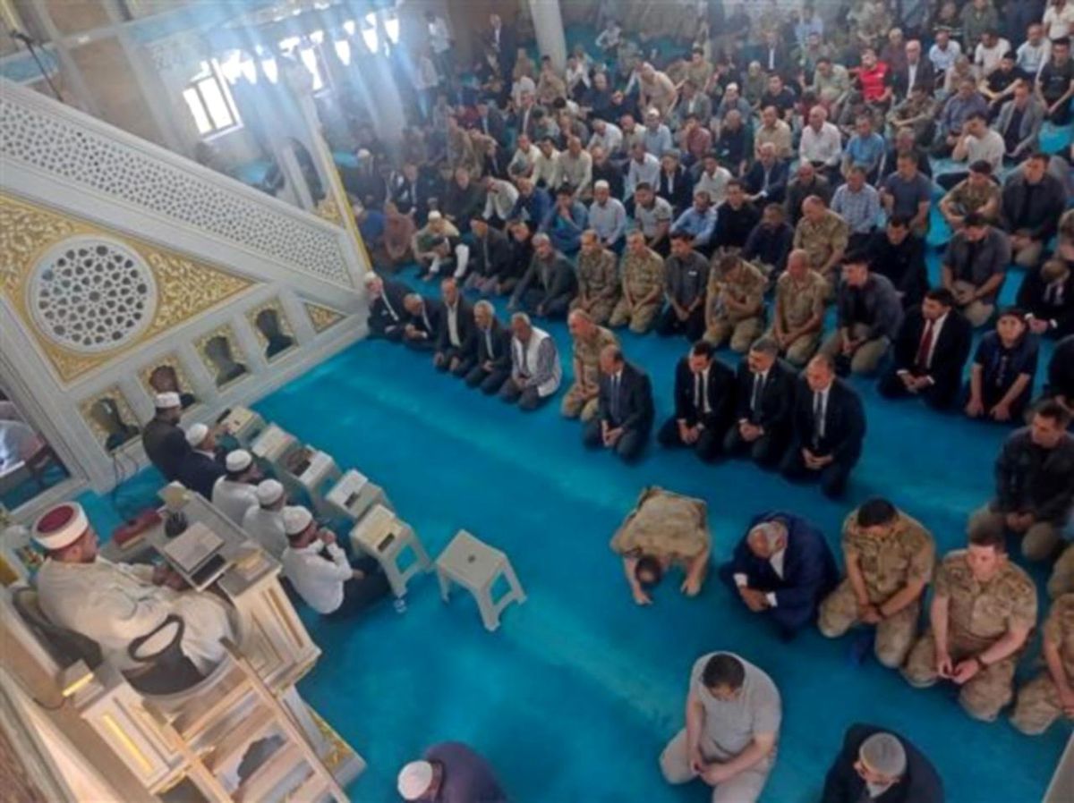 Hakkari'de Jandarma'nın 187. Yılında Şehitler İçin Mevlit Programı