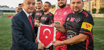 Kırklareli'nde Kurumlar Ligi Futbol Turnuvası sürüyor