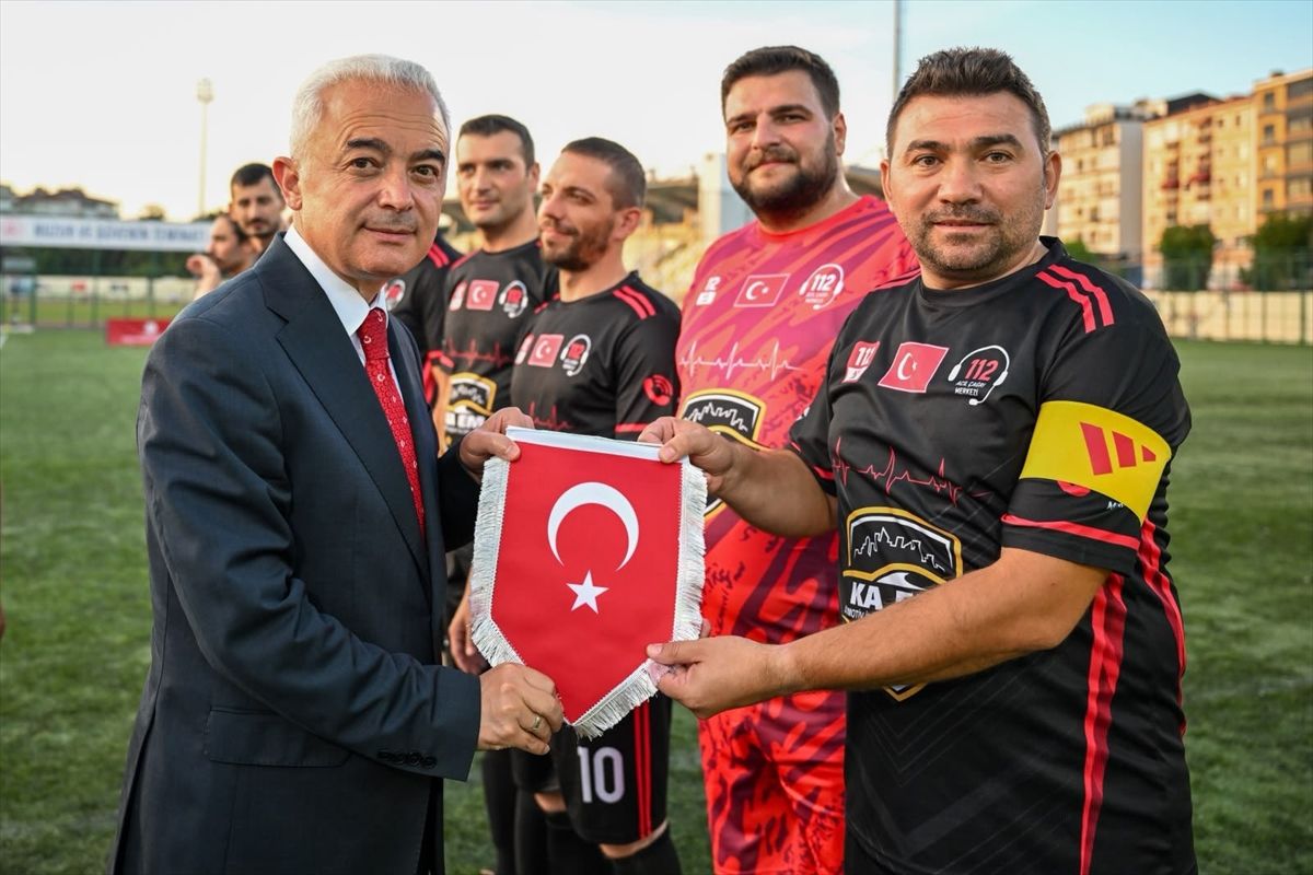 Kırklareli'nde Kurumlar Ligi Futbol Turnuvası sürüyor