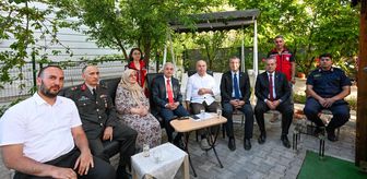 Kırklareli Valisi'nden şehit ailesi ve gazi ziyareti