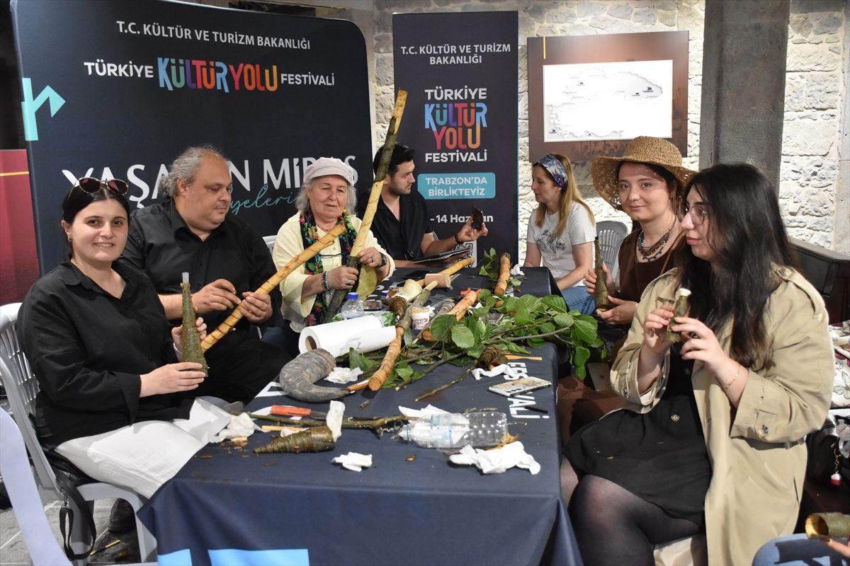 Kültür Yolu Festivali Trabzon'da etkinliklerle devam ediyor