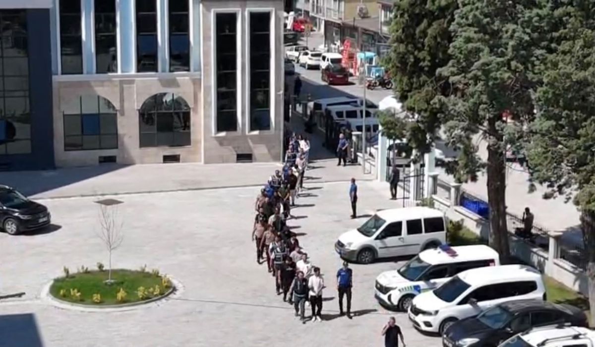 Kütahya'da uyuşturucu operasyonu; 28 gözaltı