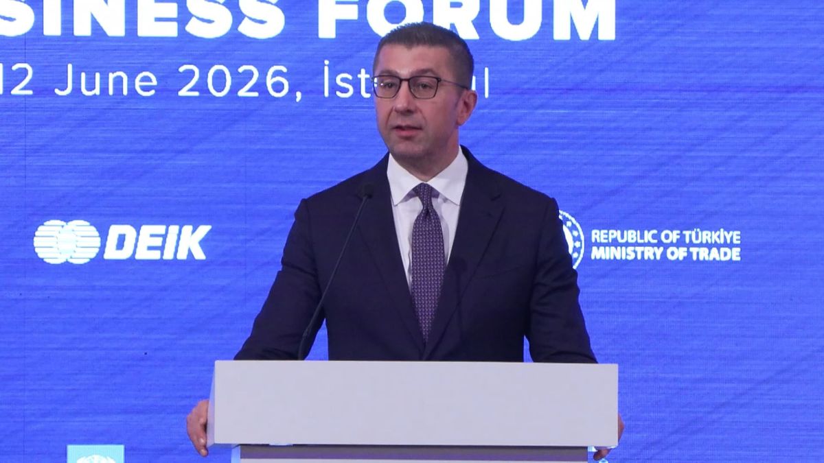 Kuzey Makedonya Başbakanı Mickoski: Türk Şirketleri Ekonomimizin Önemli Bir Kısmını Oluşturuyor