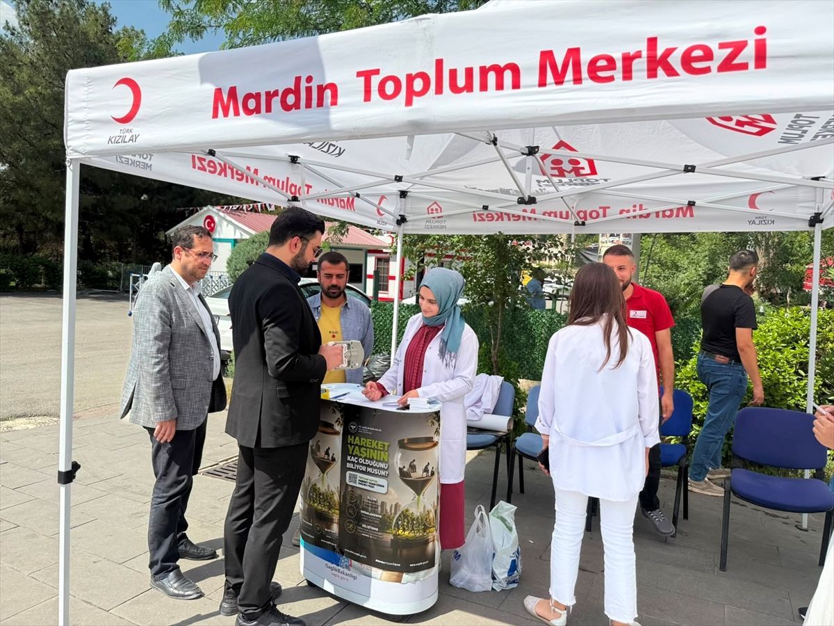 Mardin'de 'Hareket Yaşını Öğren' etkinliği
