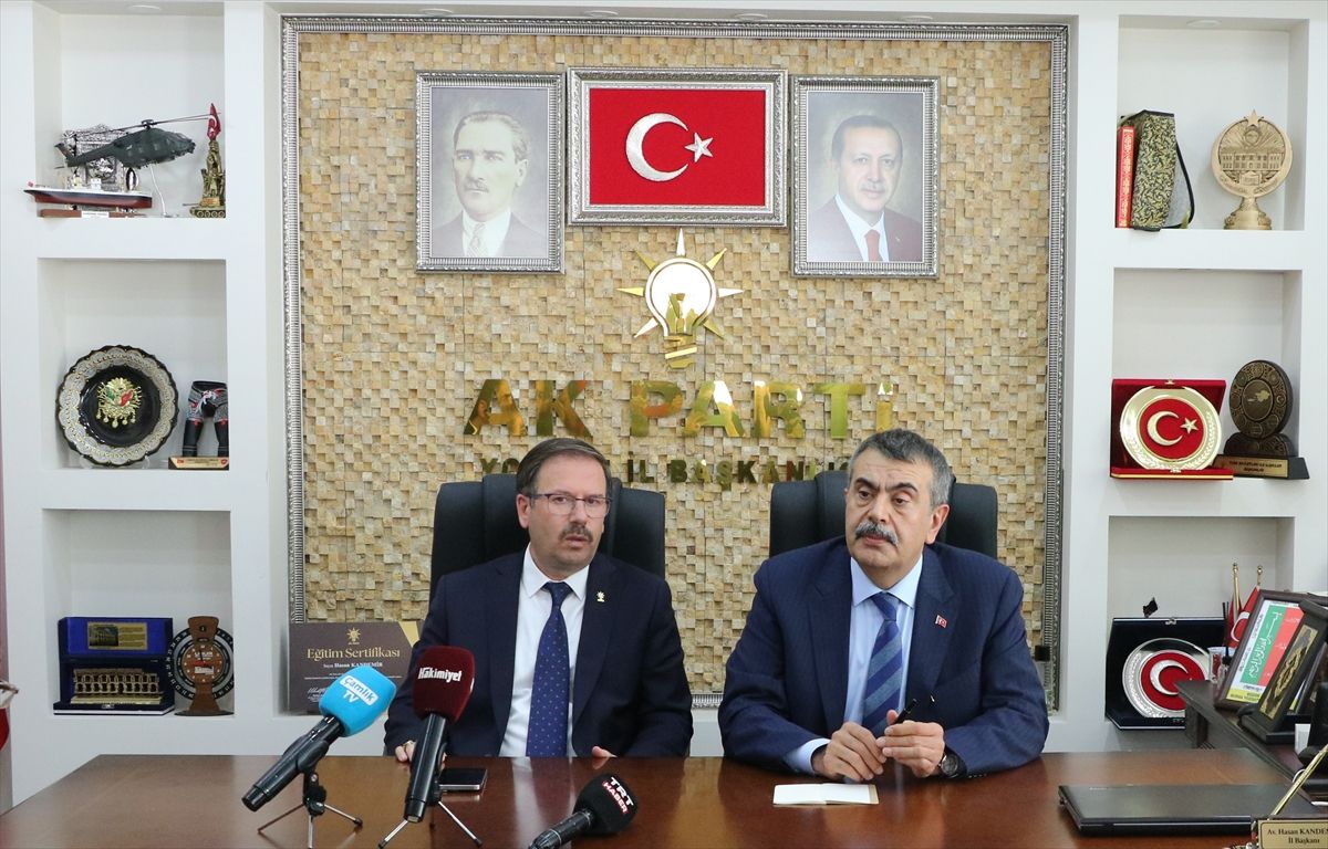 Milli Eğitim Bakanı Tekin, Yozgat'ta konuştu Açıklaması