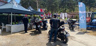 Motosiklet tutkunları Dursunbey'deki festivalde bir araya geldi