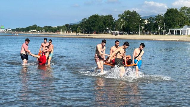 Ordu’da cankurtaranlar deniz sezonuna hazır