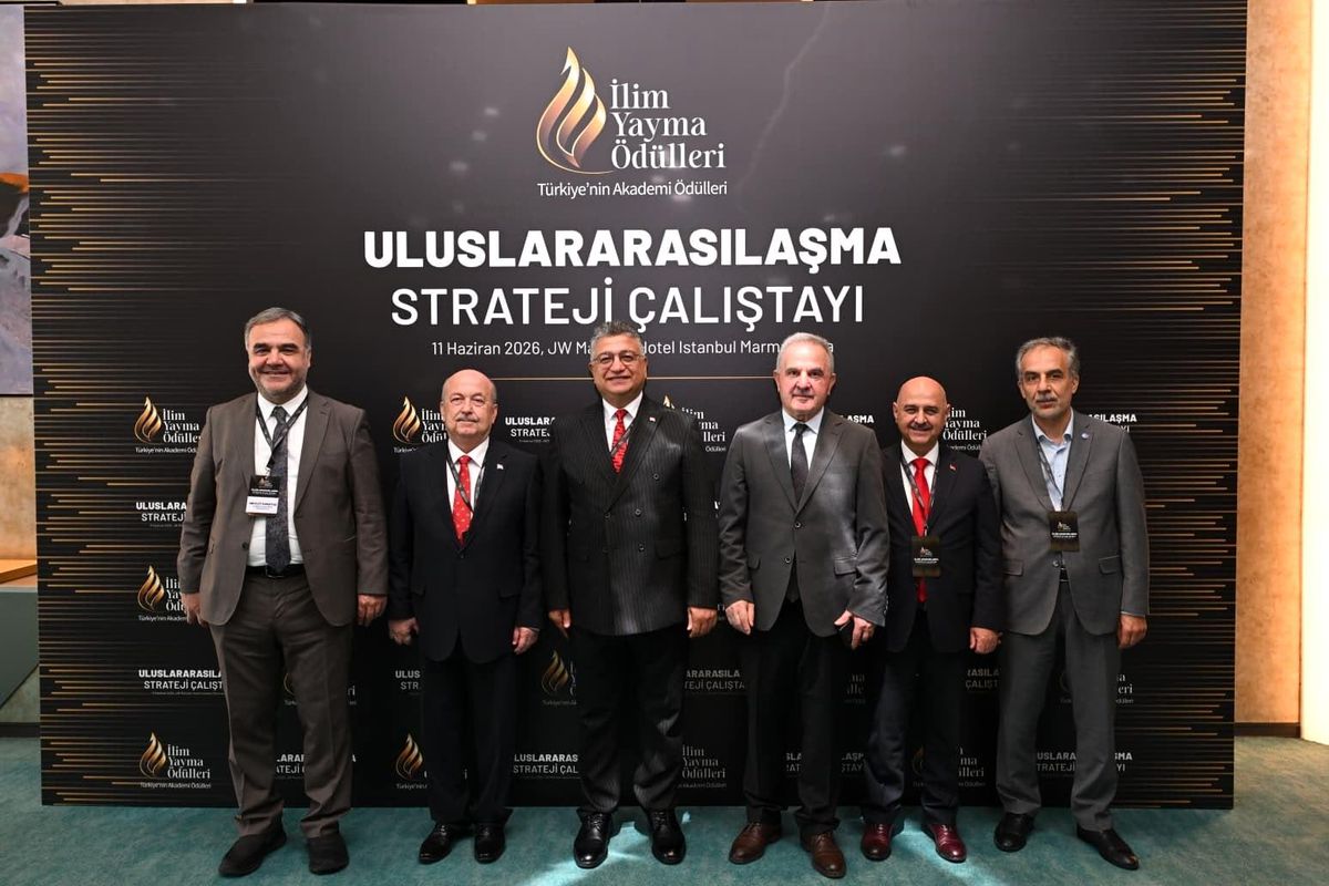 Rektör Prof. Dr. Musa Alcı, 'Uluslararasılaşma Strateji Çalıştayı'na katıldı