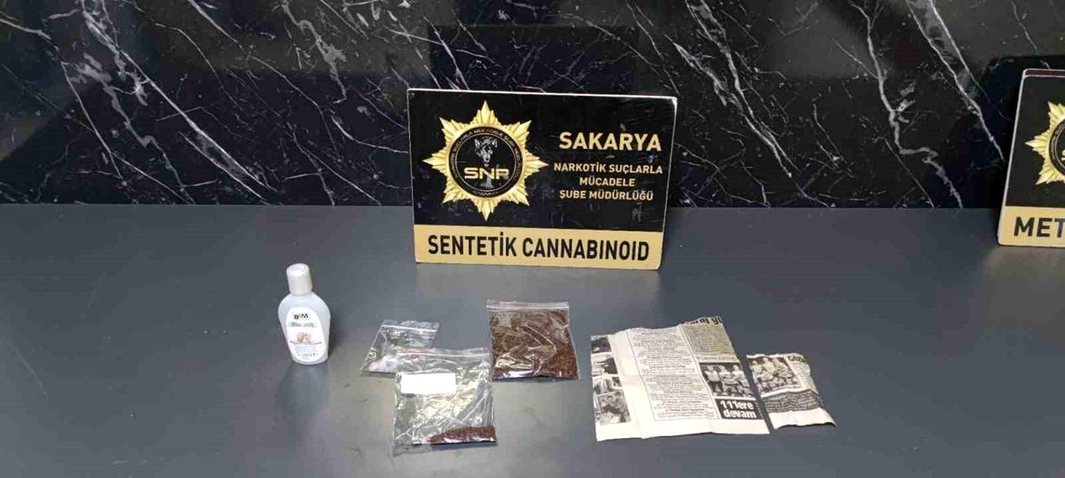 Sakarya'da 4 ayrı uyuşturucu operasyonunda 4 tutuklama