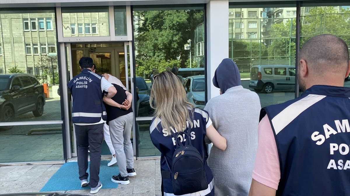 Samsun'daki fuhuş operasyonunda yakalanan 2 zanlı tutuklandı