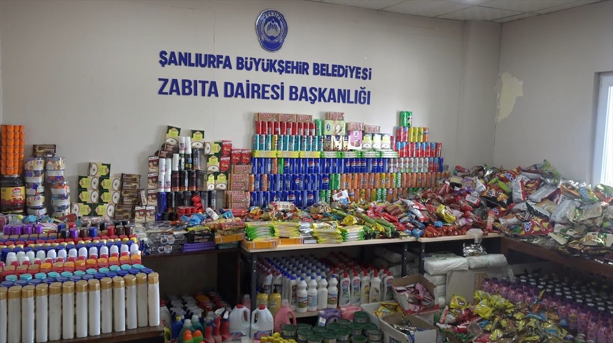 Şanlıurfa'da son kullanma tarihi geçmiş ürünler imha edildi