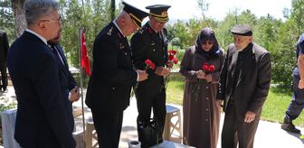 Sivas'ta Jandarma'nın 187. Yılında Şehitlik Ziyareti