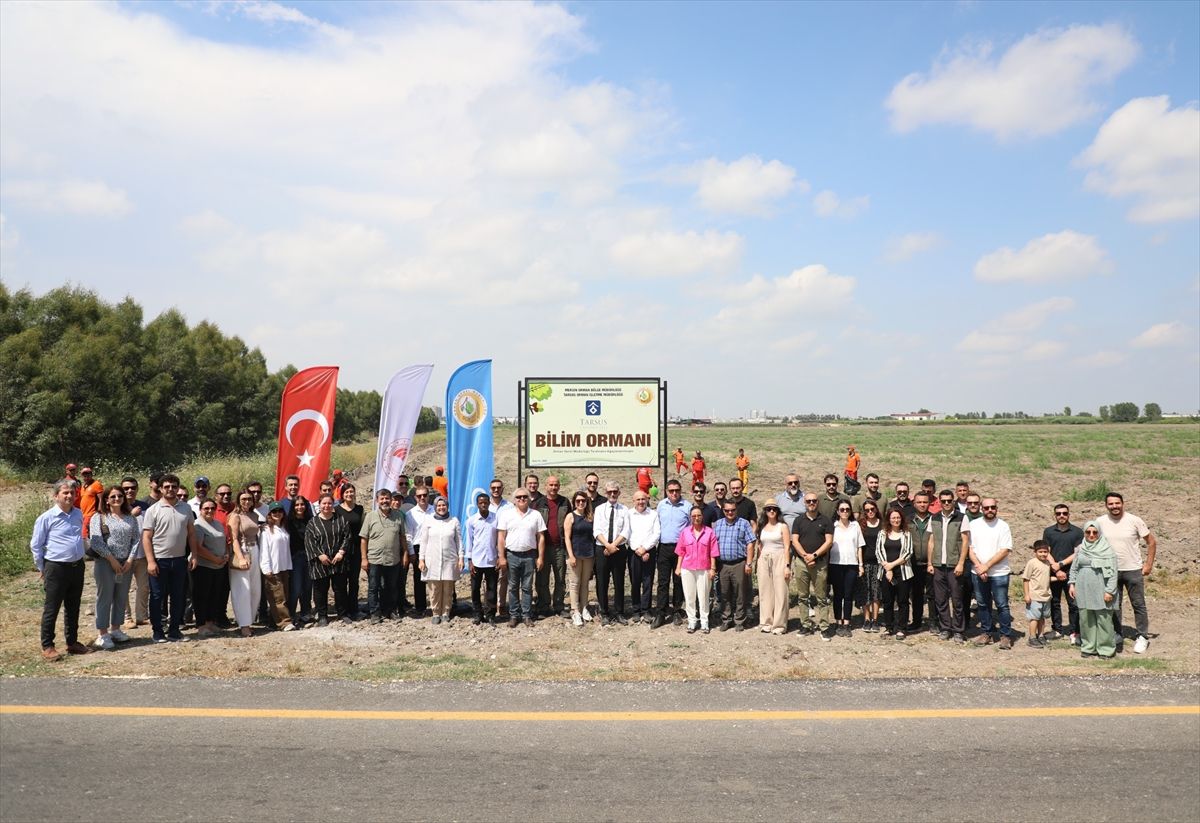Tarsus Üniversitesi adına 'Bilim Ormanı' oluşturuldu