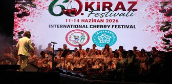 Tekirdağ Ritmi Ahenk Grubu Kiraz Festivali'nde sahne aldı