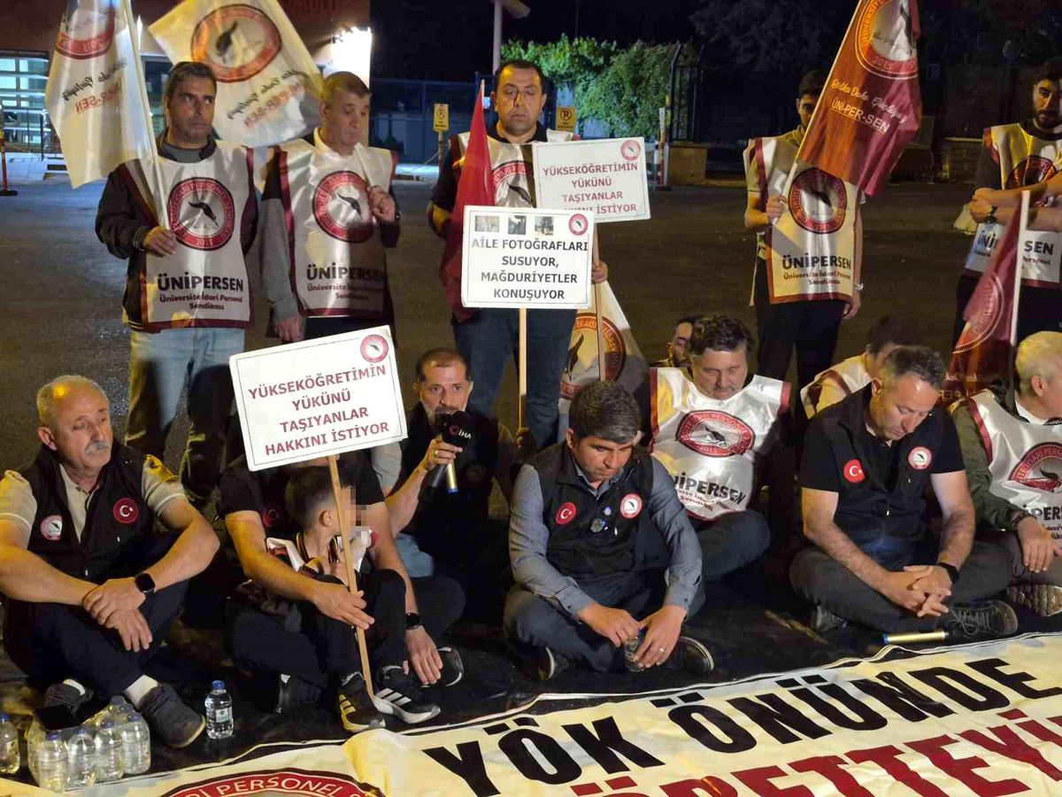 ÜNİPERSAN'dan 'tayin ve nakil hakkı' eylemi