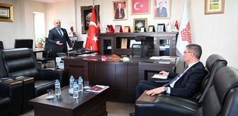 Vali Aydın Baruş, Erzurum Vakıflar Bölge Müdürlüğünü ziyaret etti