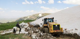 Van'da kış boyunca kapalı olan yayla yolları açıldı