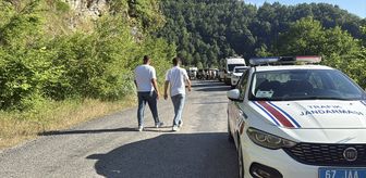 Zonguldak'ta şelaleye giren genç boğuldu