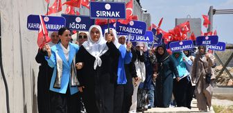 81 il şehit ve gazi ailesi Cudi Dağı'nda 'Terörsüz Türkiye' için buluştu