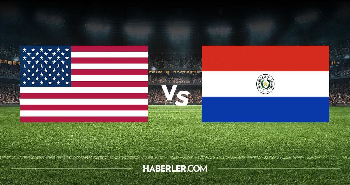 ABD ve Paraguay milli futbol takımları hazırlık maçında karşılaşıyor.