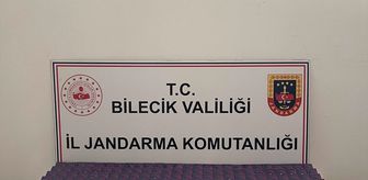 Bilecik'te 9 bin 900 doldurulmuş makaron ele geçirildi