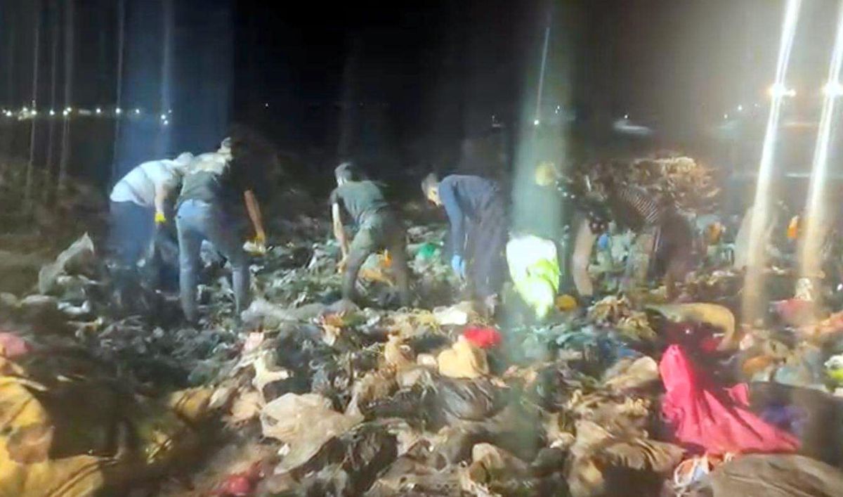 Çöplükte bir aylık bebek cesedi bulundu