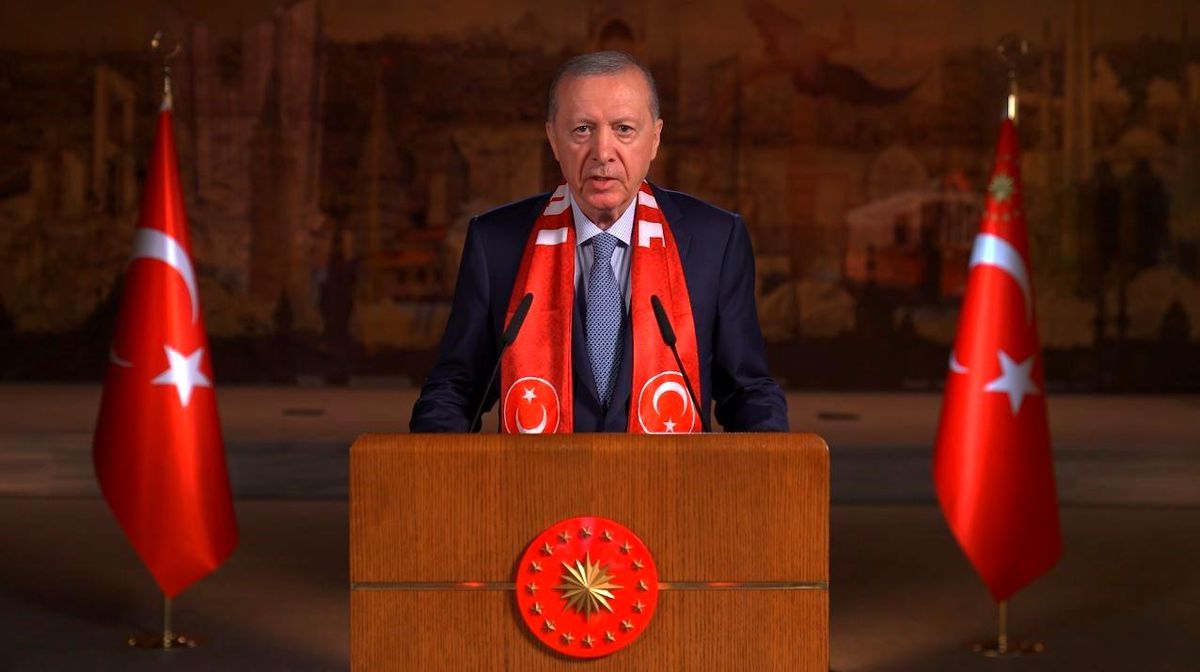 Erdoğan'dan Milli Takım'a destek mesajı