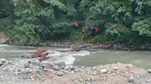 Search and rescue in Fırtına Stream