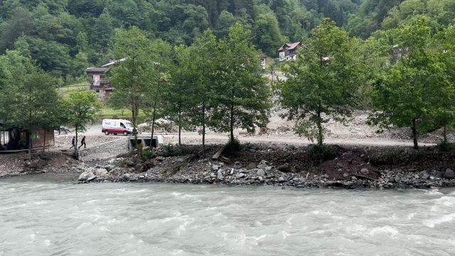Rescue operation in Fırtına Stream