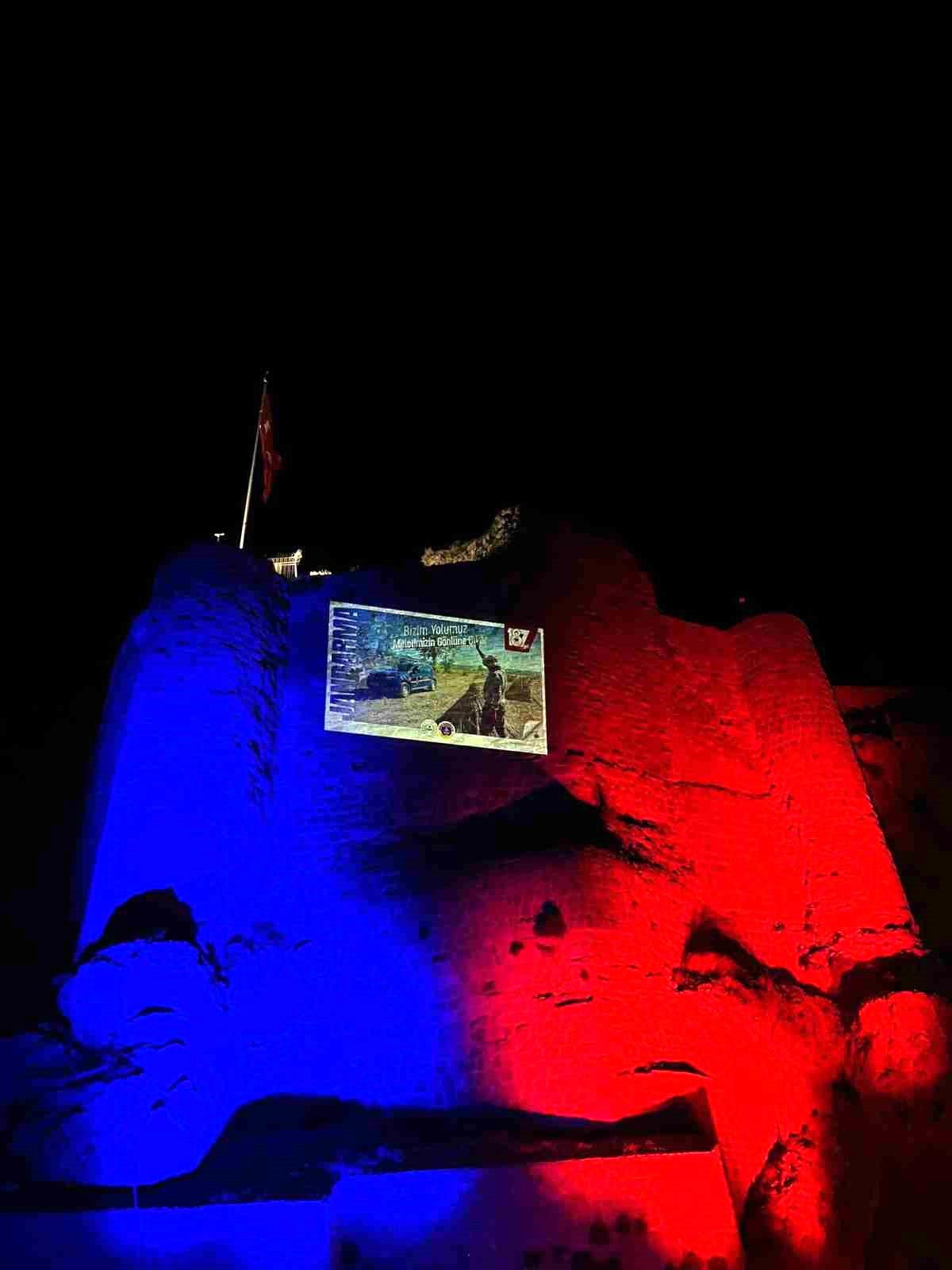 Harput'ta jandarmadan 187'nci yıl gösterisi