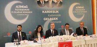 MHP Genel Başkan Yardımcısı Durmaz, partisinin Altındağ İlçe Başkanlığı Kongresi'nde konuştu Açıklaması