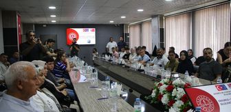 Milletvekili Cıngı, Almanya'da staj yapacak öğrencilerle bir araya geldi