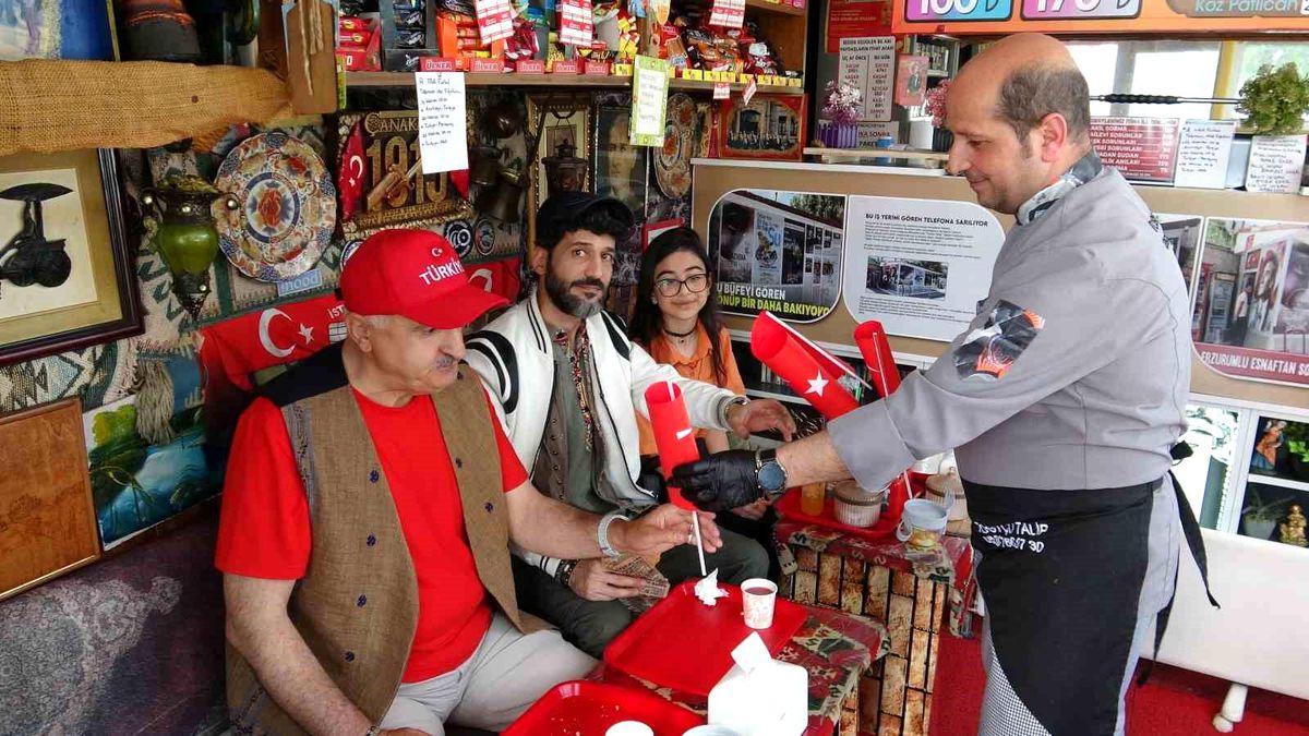 Milli Takım final oynarsa Erzurum'da tostlar bedava olacak
