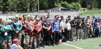Rize'de Kulüpler Türkiye Paintball Şampiyonası'nın 2. ayak müsabakaları başladı