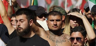 Roma'da ultra aşırı sağcılar, göçmenlerin geri gönderilmesi çağrısıyla yürüdü
